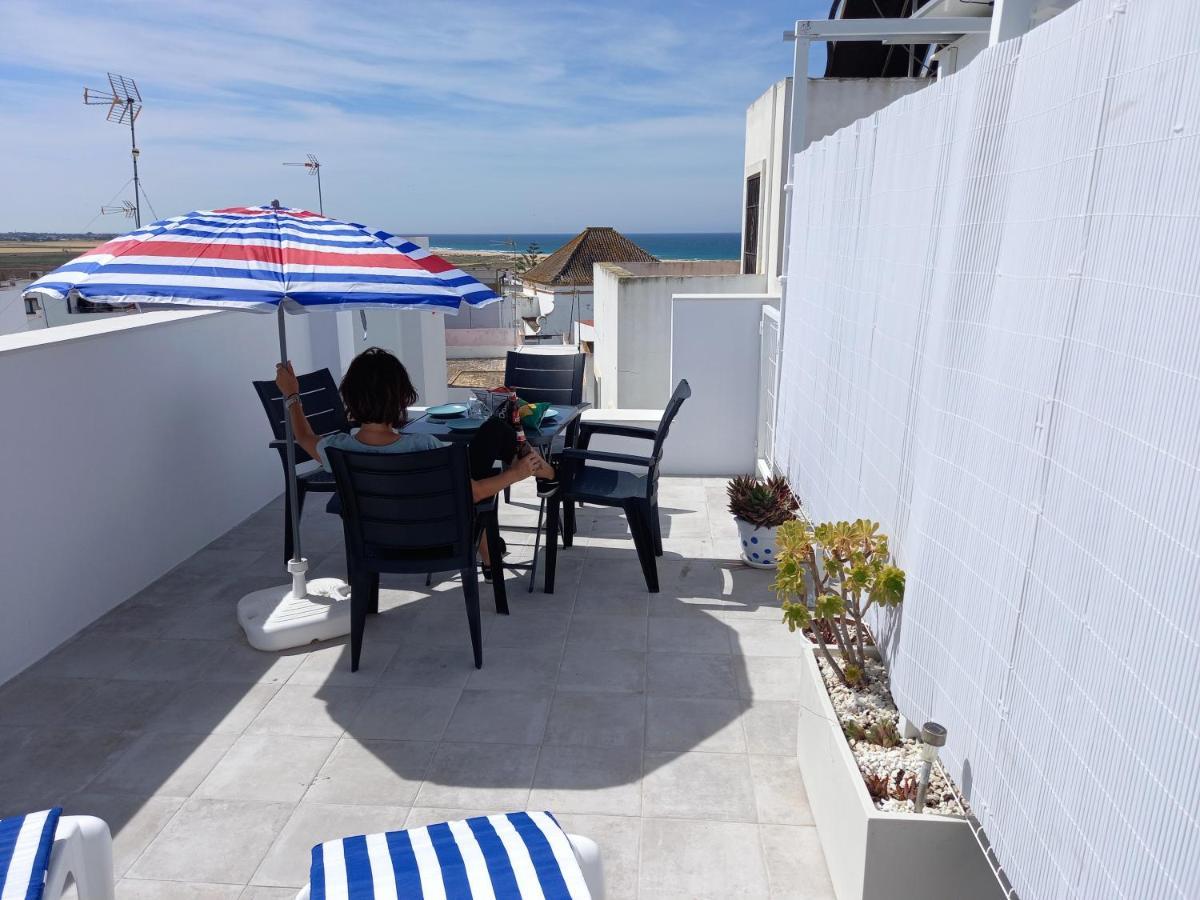 Brand New - Casa El Cuartel With Private Seaview Rooftop Conil De La Frontera Exteriör bild